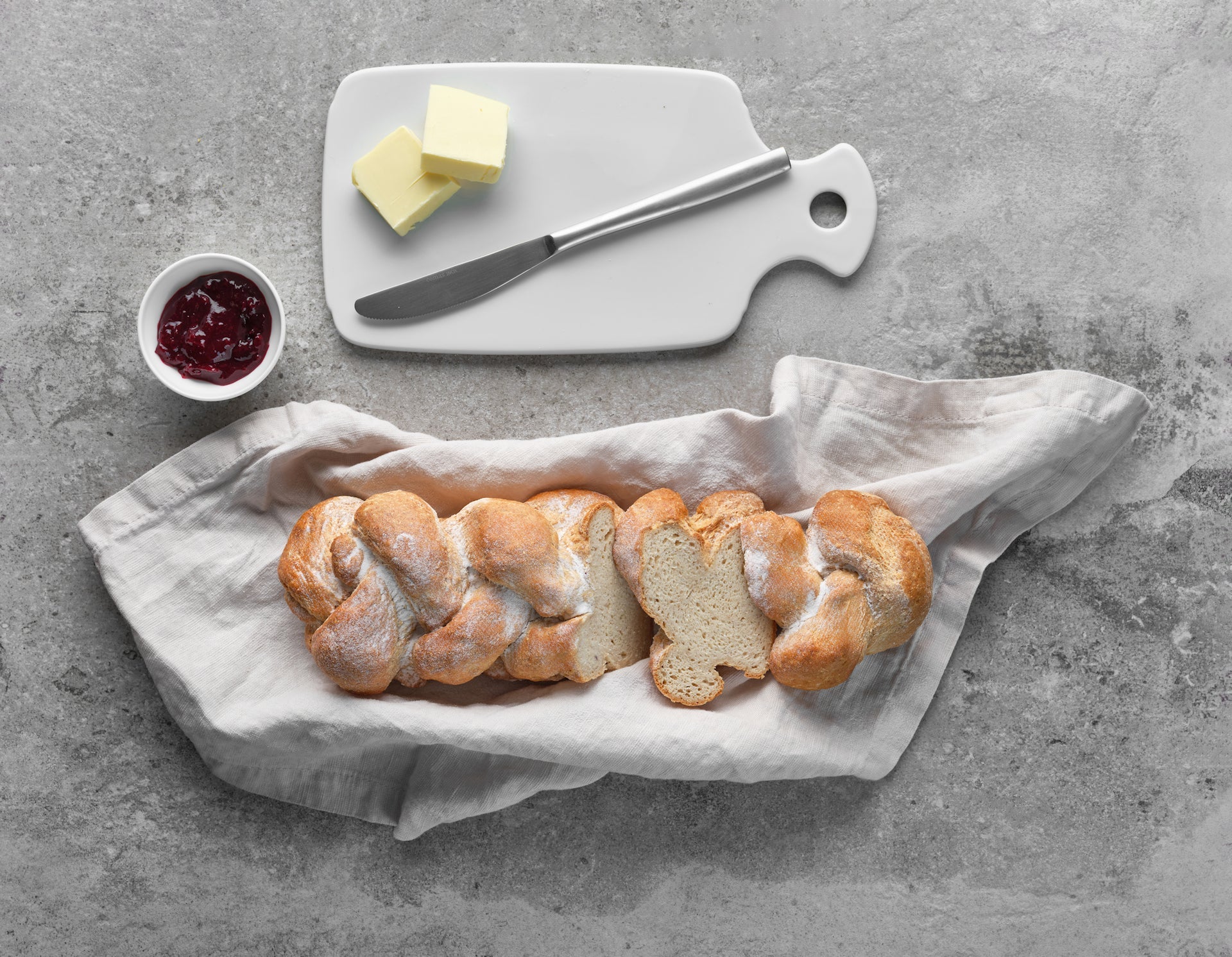 Lektinfreie Focaccia und Brötchen aus Germteig