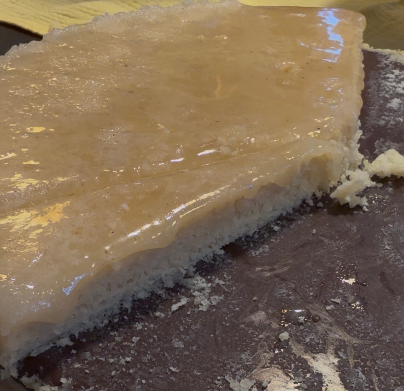 Lektinfreier Zitronenkuchen mit fluffiger saftiger Textur