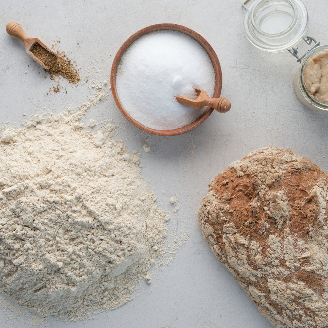 Rustikale BIO Backmischung