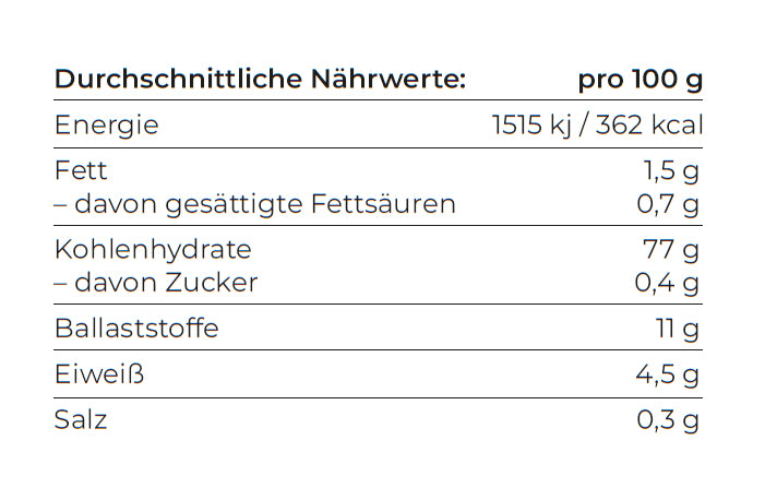 Helle BIO Backmischung