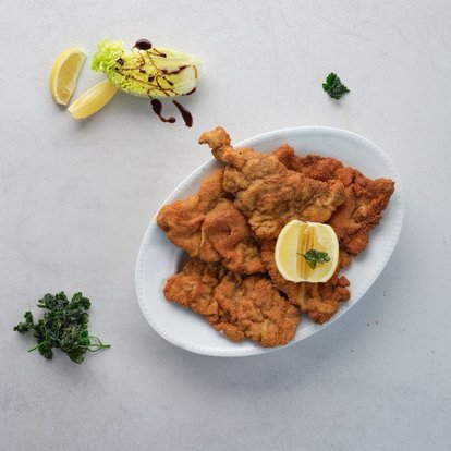 Schnitzel als Biohacking Essen